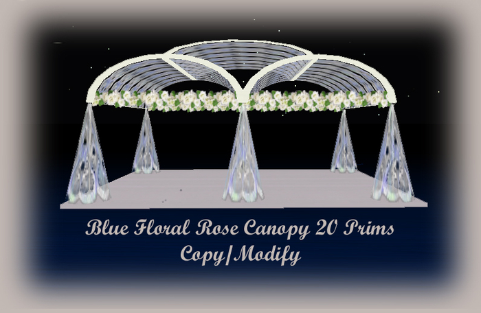 Medieval Blue Canopy *CHB*