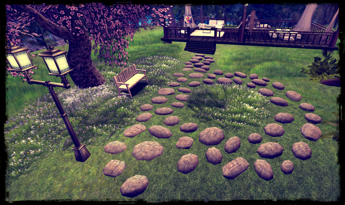 +[Noctali] Round stone path- FULL PERM