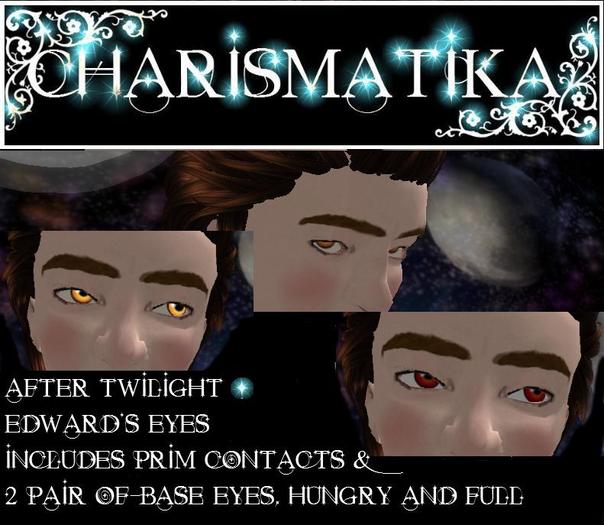 *Charismatika* After Twilight Edward's Eyes Multi Pack