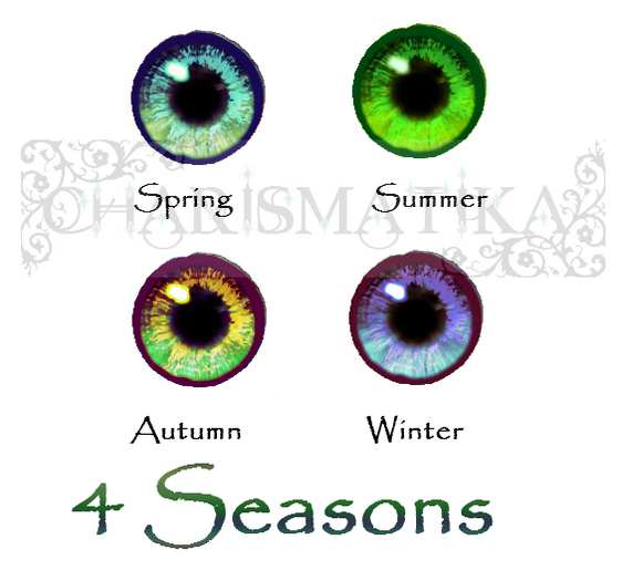 *Charismatika* Color Change 4 Seaons Eyeballs