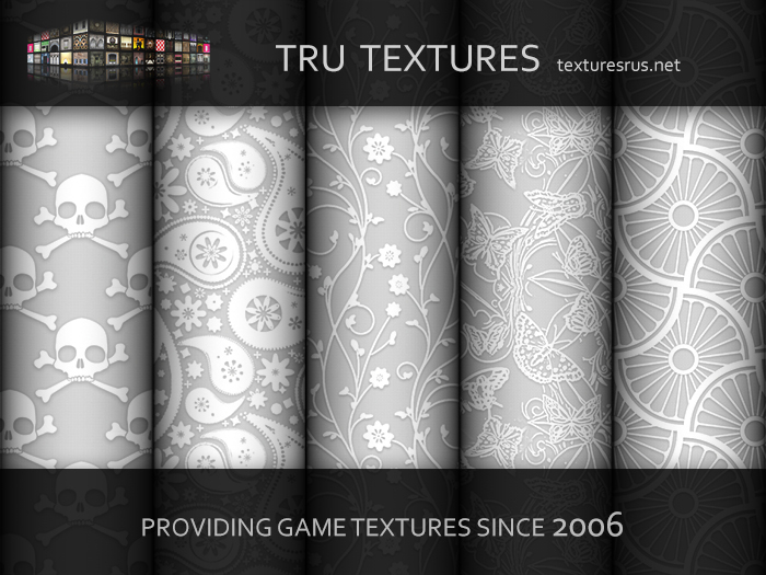 12760: 10 x Seamless Sheer Lace Texture Set Two - 1024 x 1024 Pixels