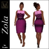 JCD Zola Pink Mesh Dress
