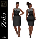 JCD Zola Grey Mesh Dress