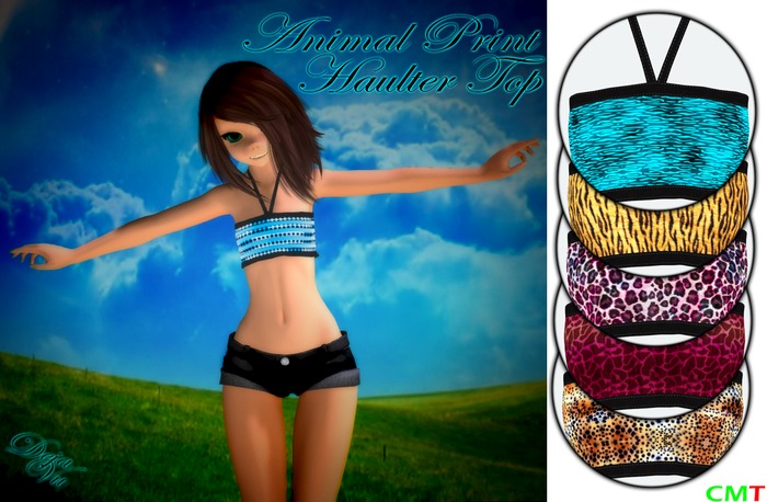 :DV: Kemono Animal Print Haulter Tops