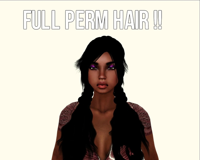 BuRN FULL PERM  Sweet hair