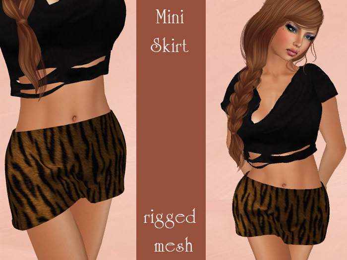 Mini Skirt  - rigged mesh