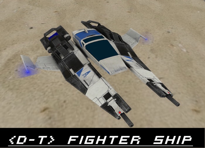<D-T> Fighter Ship RC(Boxed)