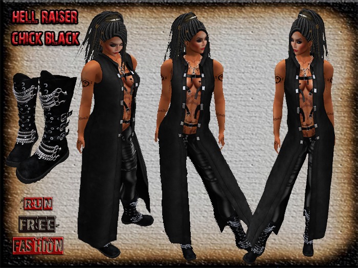 *RFF*Hell Raiser Chick Black