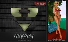 [Etchaflesh] Seafoam Gothika Bikini