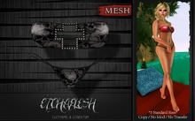 [Etchaflesh] Dead Evil Gothika Bikini