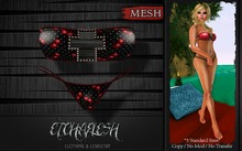 [Etchaflesh] Busted Cherry Gothika Bikini