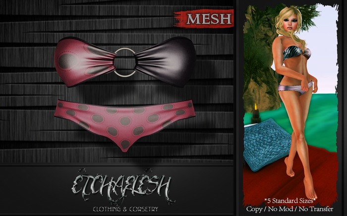 DEMO [Etchaflesh] Ladybug Rydell Bikini