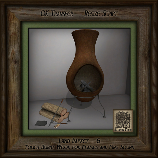 Chimenea Fireplace Ak