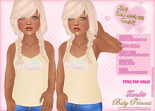 :*BABY*: { SMB } Tankie Top - Little Princess Yellow