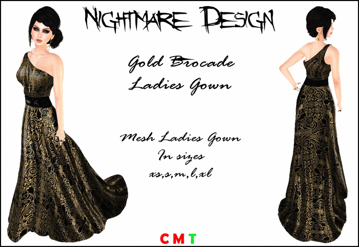 ~ND~ Gothic Romance Ladies Gown