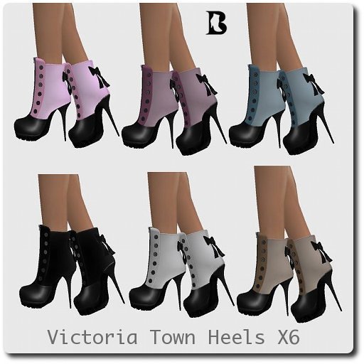 Blackburns Victoria Town Heels X6