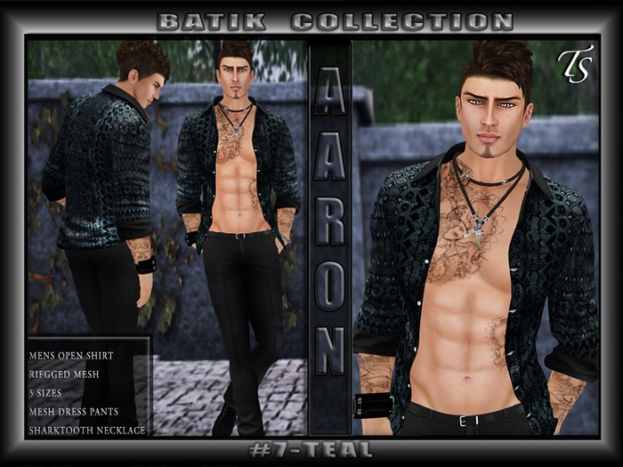 TS-Mens- Aaron-Batik#7-Teal