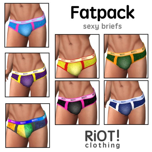 RiOT Clothing - Briefs - Fatpack (Click to unpack)