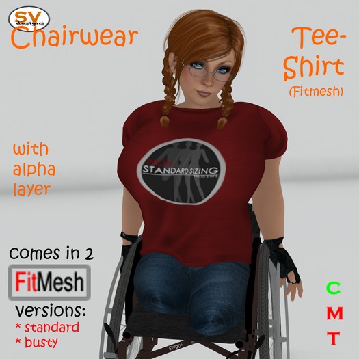*SVD* Fitmesh T-Shirt ChairWear