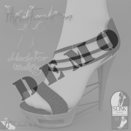 (DEMO)***TF*** - MadeForWalking Shoes (Slink-Mid)