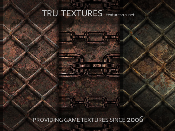 20 Seamless Ornamental Steampunk Rusty Metal Textures - 512 Pixels  