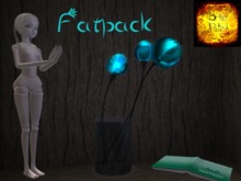 *BP* Cyber Blossom Lamp - Amber