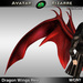 Ab dragon wings red
