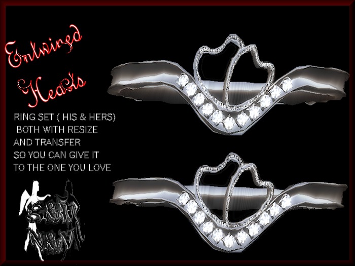 S&W ENTWINED HEARTS RING SET