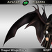 Ab dragon wings black