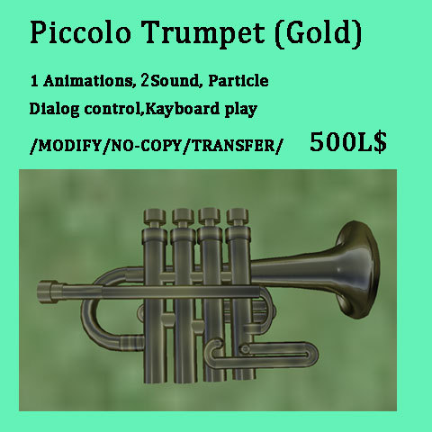 Satoko's Piccolo Trumpet Gold