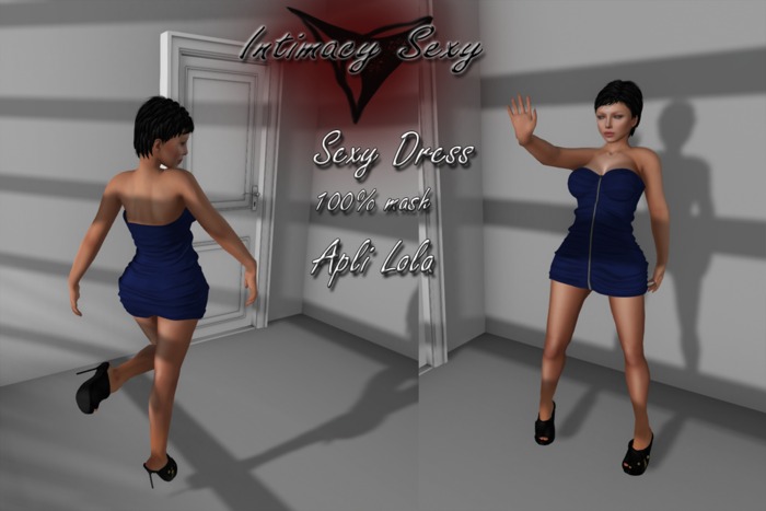 Sexy Dress blue
