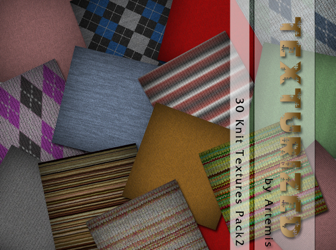 Texturized - Knit Fabric Textures pack 2