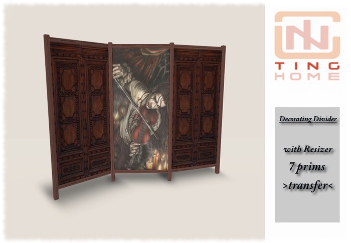 .:TGH Decorative Divider "V.F. Fiddler" with Resizer