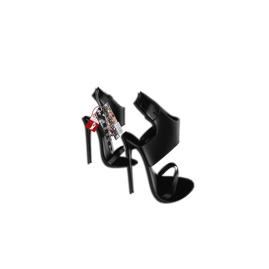 -VIBE- Leather Mercy Heels (Slink high)