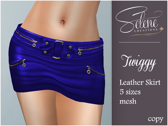 [Selene Creations] Twiggy Blue Mesh