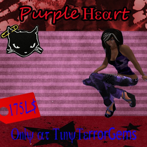*Boxed**ArmyOutfit* Purple Heart OutFit 175L$