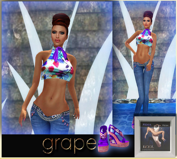 IzelCouture Grape