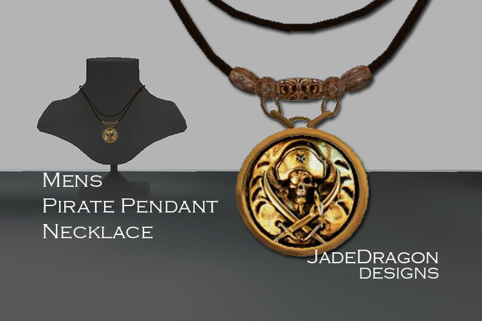Pirate Pendant Necklace
