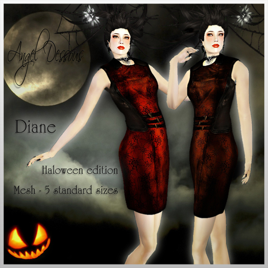 AngelDessous-Diane-halloween edition