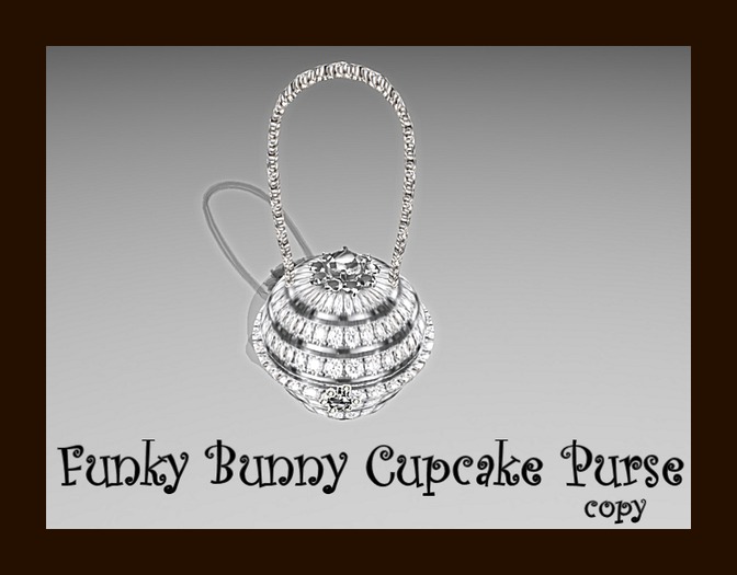 Purse  - Funky Bunny Cupcake Purse