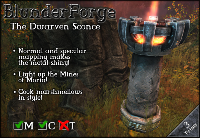 Blunderforge : Dwarven Sconce v1.0