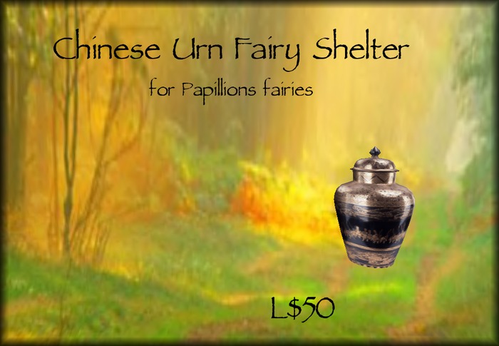 Chinese Urn Fairy Shelter (boxed)