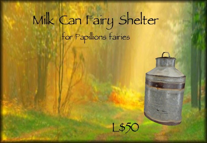 Milk Can Fairy Shelter (boxed)