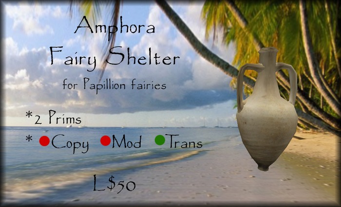 Amphora Fairy Shelter (boxed)