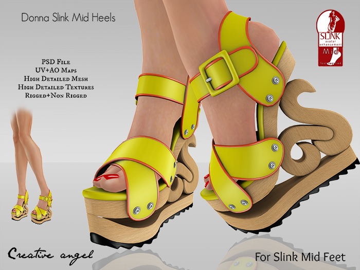 Donna Mid heels  (wear me)