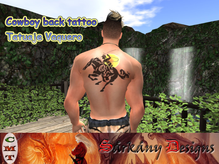 [Sárkány Designs] Tatuaje Vaquero - Espalda