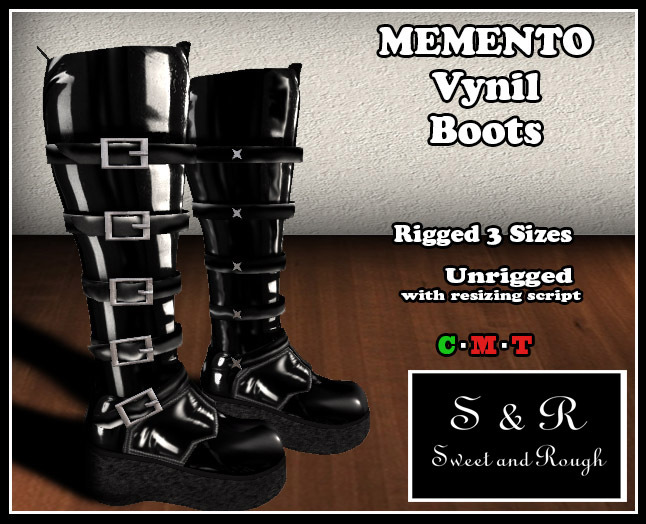 S&R- Memento Boots BOXED