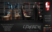 [Etchaflesh] Ariel Seastar Wedges for SLINK High Feet