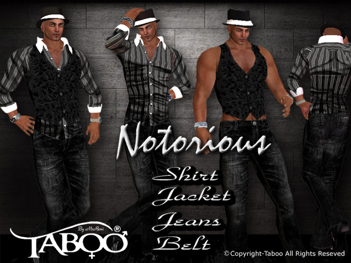 \\Taboo//Notorious-promo pack