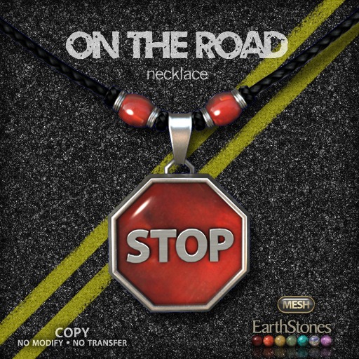 EarthStones On The Road Necklace - Stop